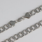 Sterling Silver Mega Cuban Link Chain Necklace // 9.5mm (22" // 54.4g)