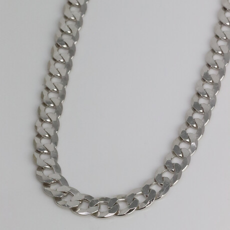 Sterling Silver Mega Cuban Link Chain Necklace // 9.5mm (22" // 54.4g)