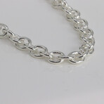 Sterling Silver Mega Cable Link Chain Necklace // 8mm (24" // 70g)