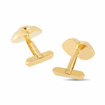 Bulgari // 18K Yellow Gold Cufflinks // Estate