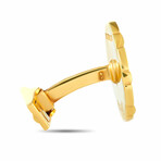 Piaget // 18K Yellow Gold Round Cufflinks // Estate