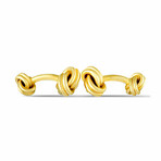 Tiffany & Co. // 14K Yellow Gold Knotted Cufflinks // Estate