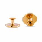 Asprey // 18K Yellow Gold Cufflinks // Estate