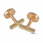 Tiffany & Co. // 14K Yellow Gold Onyx Cufflinks // Estate