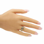 Damiani // 18K Yellow Gold + Diamond Ring // Ring Size: 6 // Estate