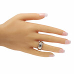 Chanel // Day Night 18K Yellow Gold + 18K White Gold Diamond + Sapphire Ring // Ring Size: 5.5 // Estate