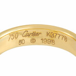 Cartier // 18K Yellow Gold + 18K White Gold + 18K Rose Gold Band Ring // Ring Size: 5 // Estate