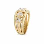 Damiani // 18K Yellow Gold + Diamond Ring // Ring Size: 6 // Estate