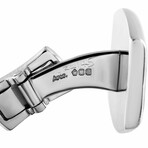 Asprey // 18K White Gold Cufflinks // Estate