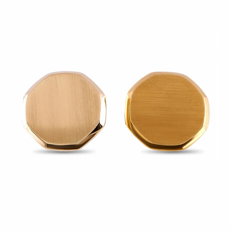 Asprey // 18K Yellow Gold Cufflinks // Estate