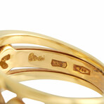 Damiani // 18K Yellow Gold + Diamond Ring // Ring Size: 6 // Estate