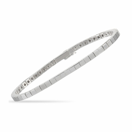 Cartier // Lanieres 18K White Gold Bracelet // 6.82" // Estate