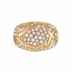 Chanel // Camilla 18K Yellow Gold + Diamond Ring // Ring Size: 7 // Estate