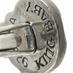 King Baby // Silver Eagle Star Cufflinks // New