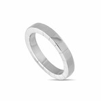 Cartier // Lanieres 18K White Gold Band Ring // Ring Size: 5.25 // Estate