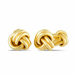 Tiffany & Co. // 14K Yellow Gold Knotted Cufflinks // Estate