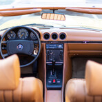 Rare 1976 Mercedes 450SL // Yellow