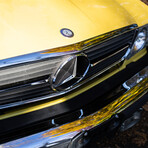 Rare 1976 Mercedes 450SL // Yellow