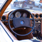 Rare 1976 Mercedes 450SL // Yellow