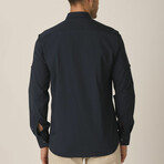 Glenn Button Up // Dark Teal (Medium)