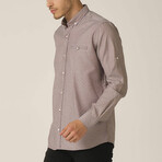 Cole Button Up // Light Brown (Medium)