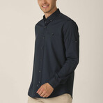 Glenn Button Up // Dark Teal (Medium)