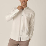 Freddie Button Up // White (Medium)