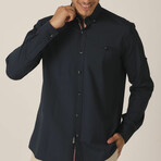 Glenn Button Up // Dark Teal (Medium)