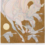 Etude Quatre Grues // Framed