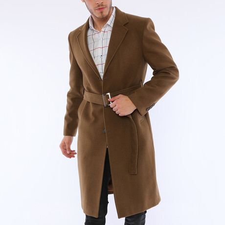 Toronto Coat // Camel (Large)