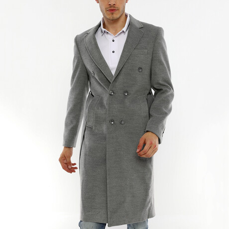 Denver Overcoat // Gray (Large)