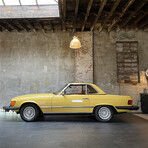 Rare 1976 Mercedes 450SL // Yellow