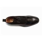 Suede Combination Balmoral Boots // Black (US: 7)