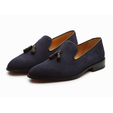 Tassel Loafers // Navy (US: 7)