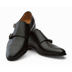Toecap Double Monks // Black (US: 11)