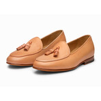 Belgian Tassel Loafers // Coral (US: 13)