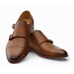 Toecap Double Monks // Tan (US: 7)