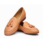 Belgian Tassel Loafers // Coral (US: 13)