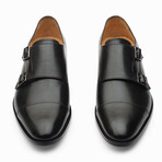 Toecap Double Monks // Black (US: 11)
