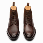 Split Toe Derby Suede Combination Boot // Dark Brown (US: 7)