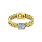 Roberto Coin // 18K Yellow Gold Diamond Ring // Ring Size: 5 // Pre-Owned