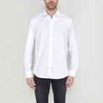 Jeffrey Button Up // White (Medium)