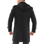 Austin Overcoat // Anthracite (Large)