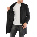 Austin Overcoat // Anthracite (Large)
