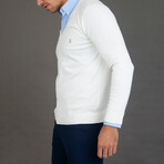 Arma V-Neck Pullover // Ecru (L)