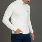 Laguna V-Neck Pullover // Ecru (2XL)