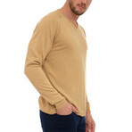 Ercina Round Neck Pullover // Beige (2XL)