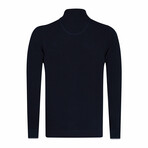 Bilbao Cardigan // Navy + Gray (2XL)