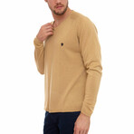 Ercina Round Neck Pullover // Beige (2XL)