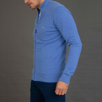 Edrick Textured Cardigan // Dark Navy (2XL)